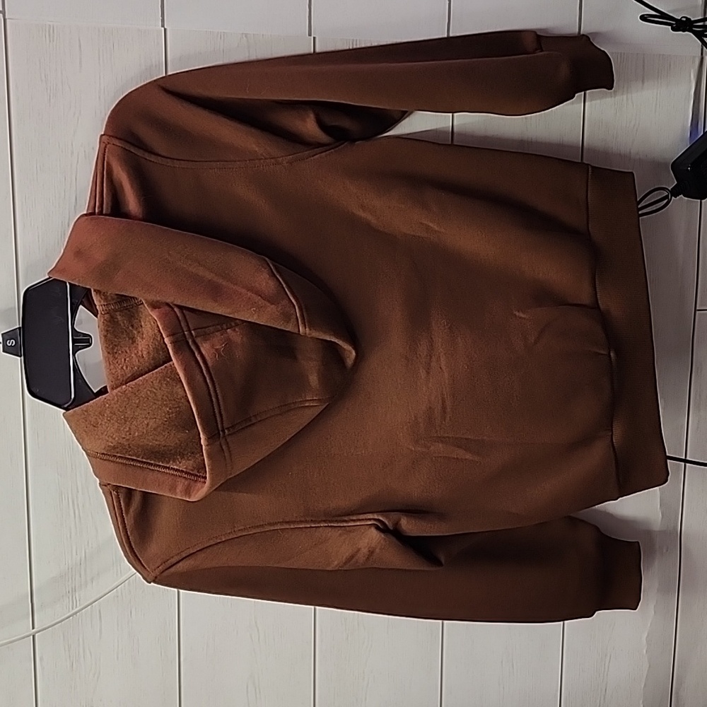 NWT KIDS BROWN NIKE HOODIE - Picture 4 of 5
